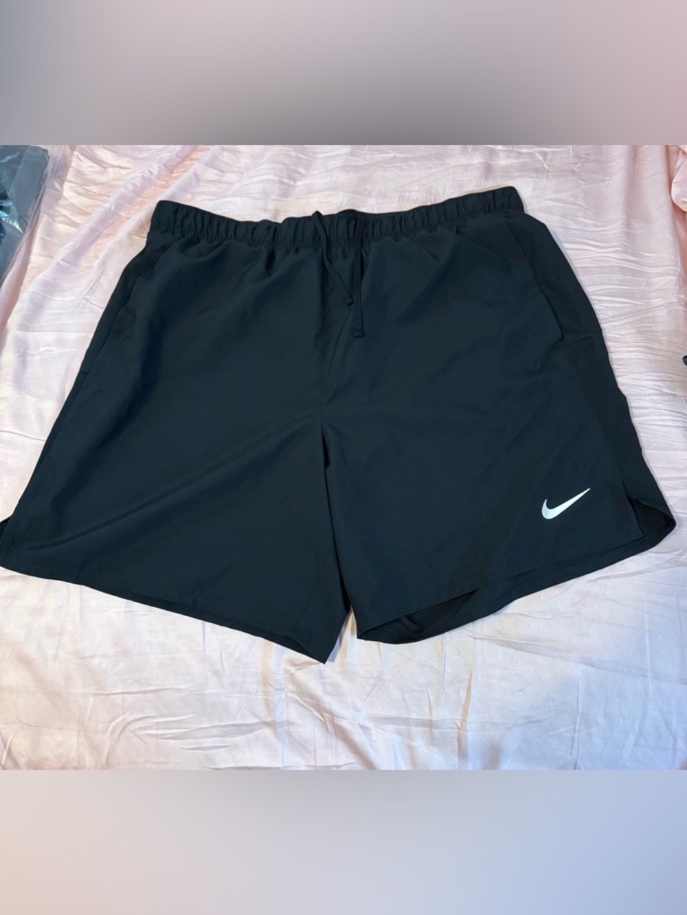 Nike Black Athletic Running Shorts size L NWT